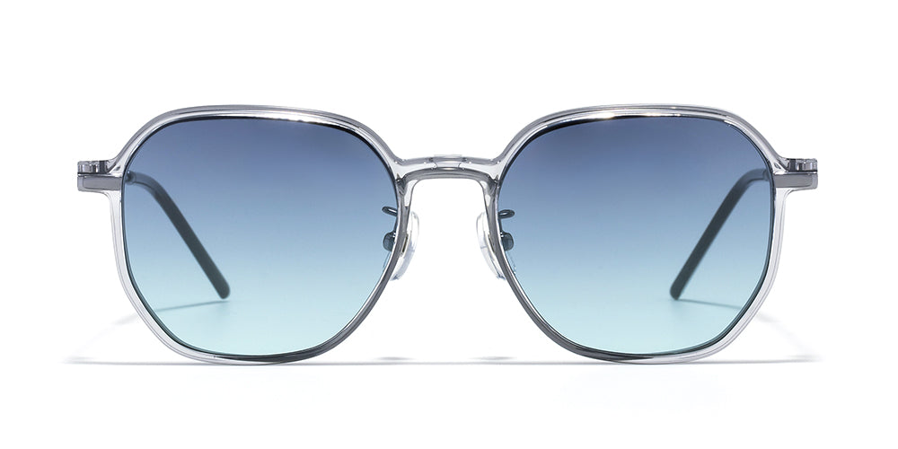 JINS Switch FASHION Metal Frame Glasses - Lightweight 220mm Temple 93mm Lens - Perfect for Work, Reading & Everyday Wear