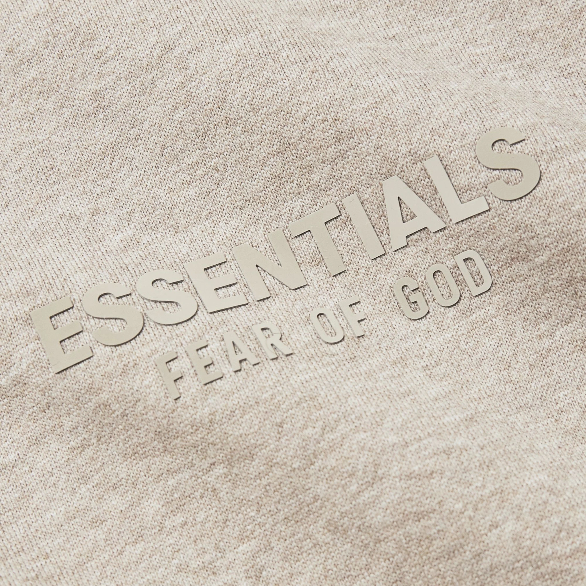 Fear Of God Essentials Core Heather Hoodie (FW23) - Premium Cotton Streetwear for Men & Women | Perfect for Casual Wear, Gym & Outdoor Activities