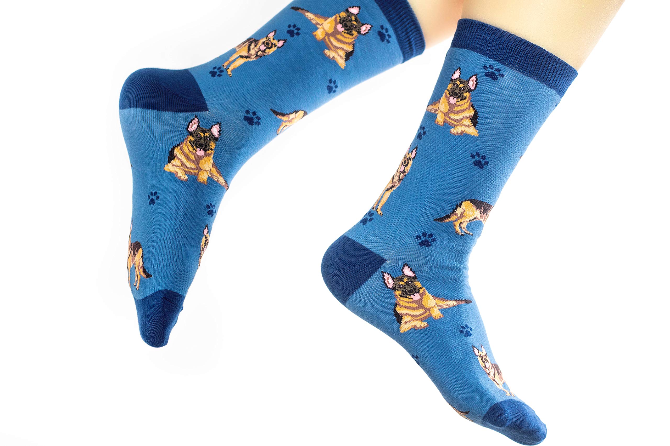 Fun Dog Print Crew Socks for Men & Women - Cute Dog Face Novelty Socks - Perfect Gift for Dog Lovers - Great for Casual Wear, Gifts & Dog-Themed Parties
