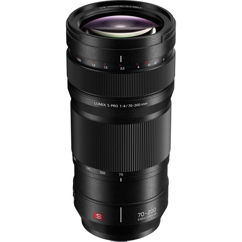 Panasonic Lumix S PRO 70-200mm f/4 O.I.S. Telephoto Zoom Lens for Full Frame Mirrorless Cameras - Perfect for Portrait, Sports & Wildlife Photography