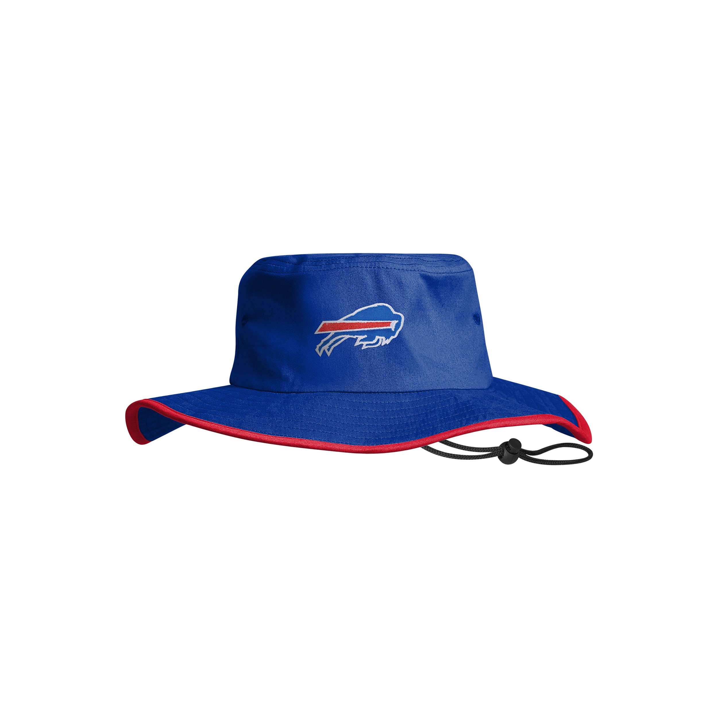 FOCO Unisex NFL Team Logo Sport Outdoor Sun Bucket Boonie Hat - Adjustable & Breathable for Football Games, Hiking, Fishing, and Beach Activities