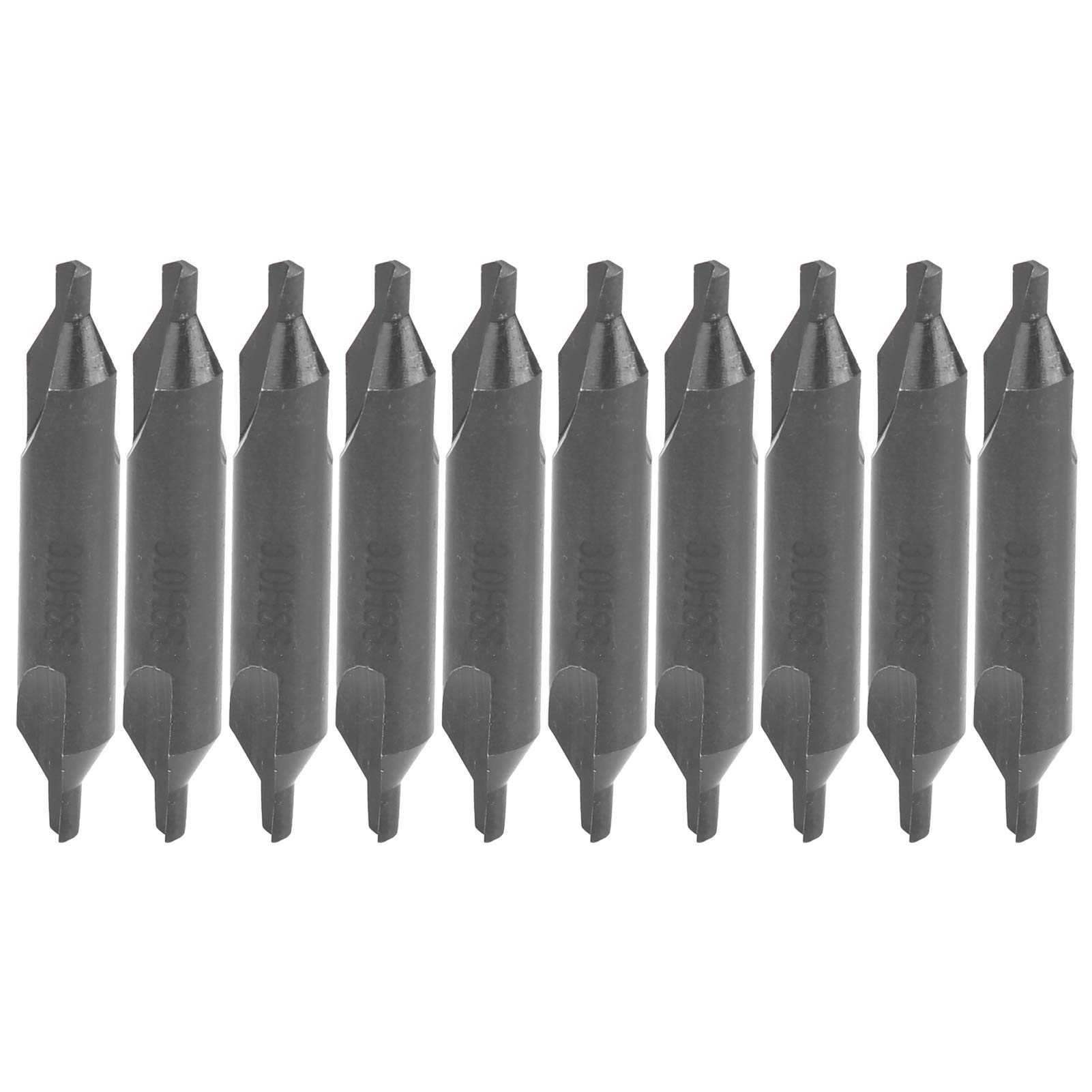 High-Quality Stainless Steel Self-Centering Drill Bit Set - 3mm Precision Center Drill Assortment for Bench Drills & Linear Moving Parts | Durable, Wear-Resistant | Perfect for Metalworking, Woodworking & DIY Projects