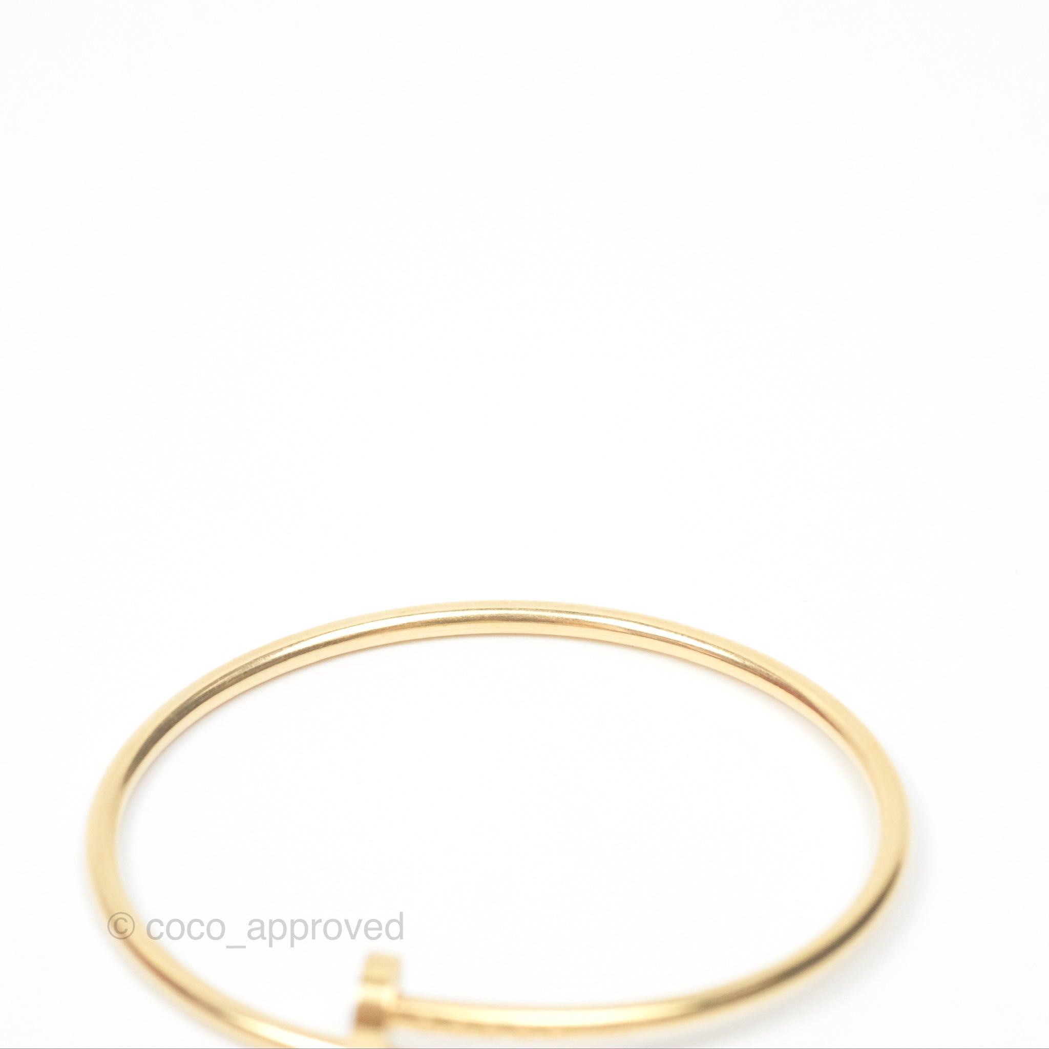 Cartier Small Juste Un Clou Bracelet 18K Yellow Gold Luxury Jewelry - Perfect for Weddings, Anniversaries & Special Occasions