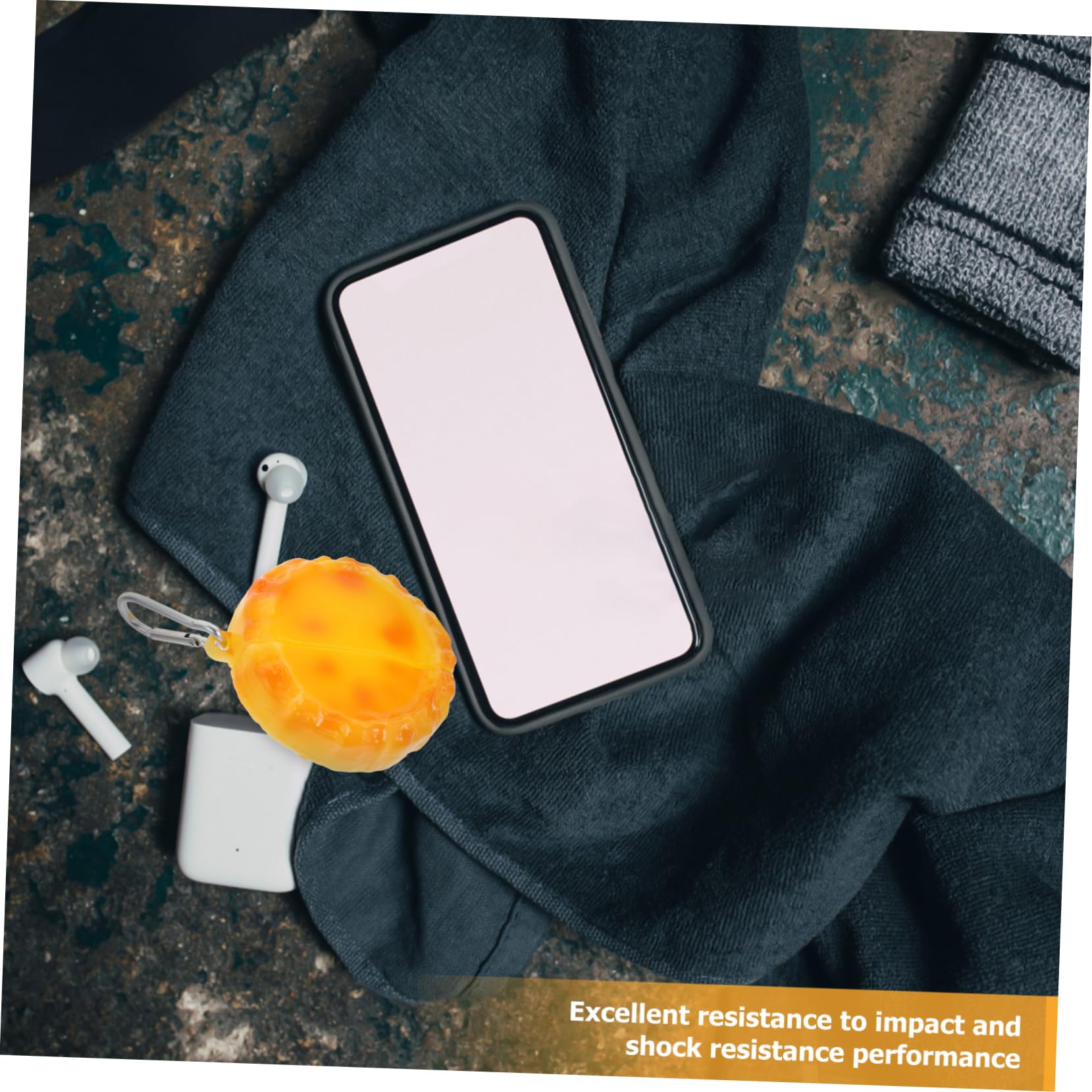 OSALADI 1pc Stylish Earphone Case for AirPods & Earbuds - Durable Headset Shell with Food-Inspired Fashion Design | Perfect for Travel, Workout & Daily Use
