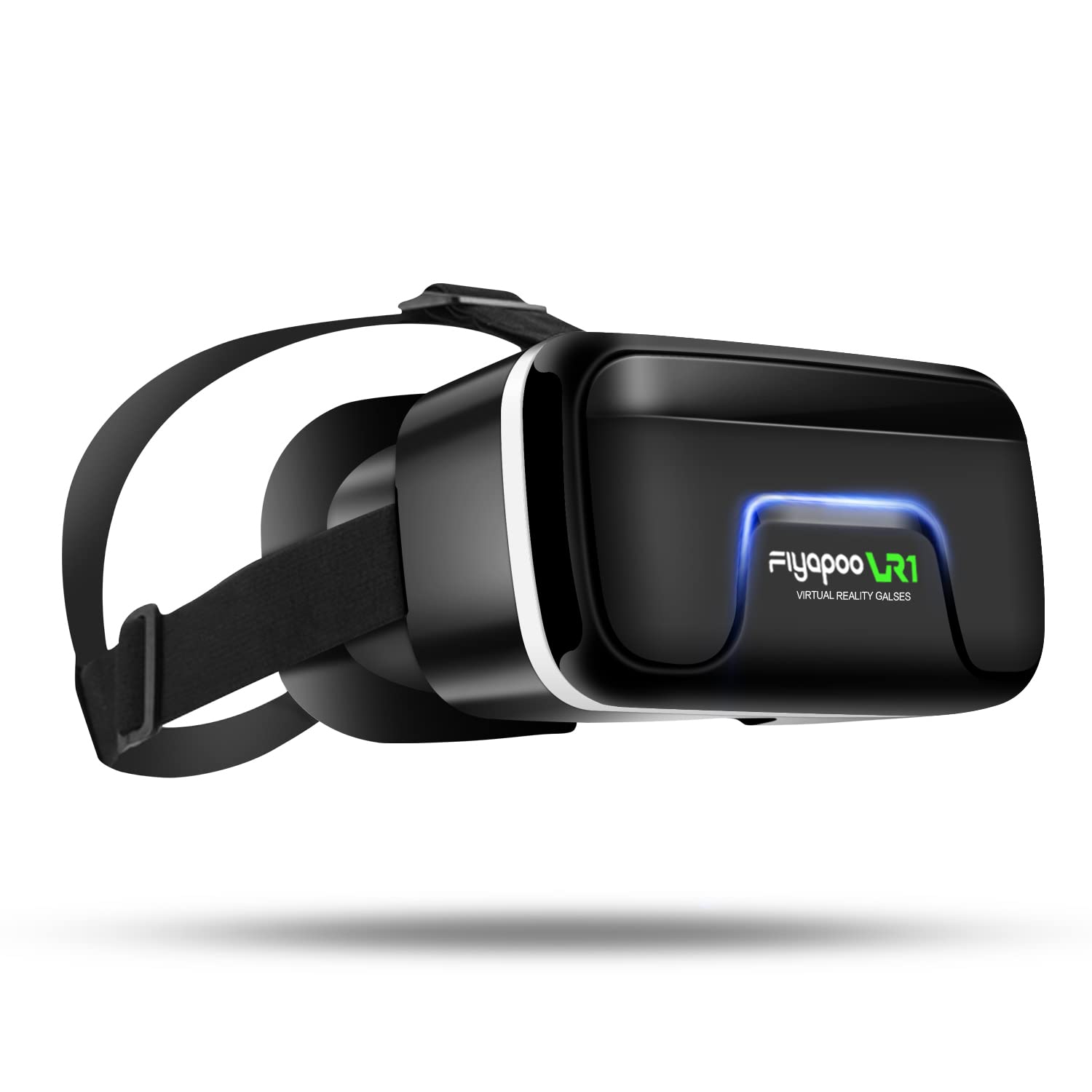 FIYAPOO VR Headset for iPhone & Android Phones 4.7-6.8 Inch - HD Virtual Reality Glasses for 3D Movies, Games & Immersive Experiences - Perfect Christmas Gift for Tech Lovers & Gamers (Use for Home Entertainment, Gaming, Virtual Travel & Education)