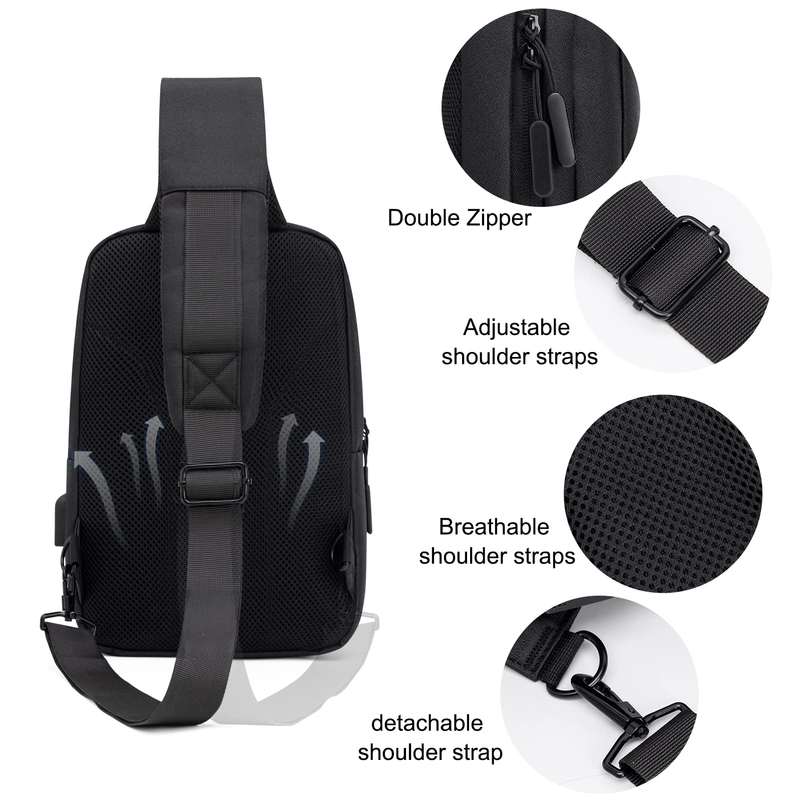 Stylish Messenger Sling Bag for Men & Women - Durable Crossbody Shoulder Bag for Travel, Work & Daily Use | Perfect for Commuting, Business & Outdoor Activities