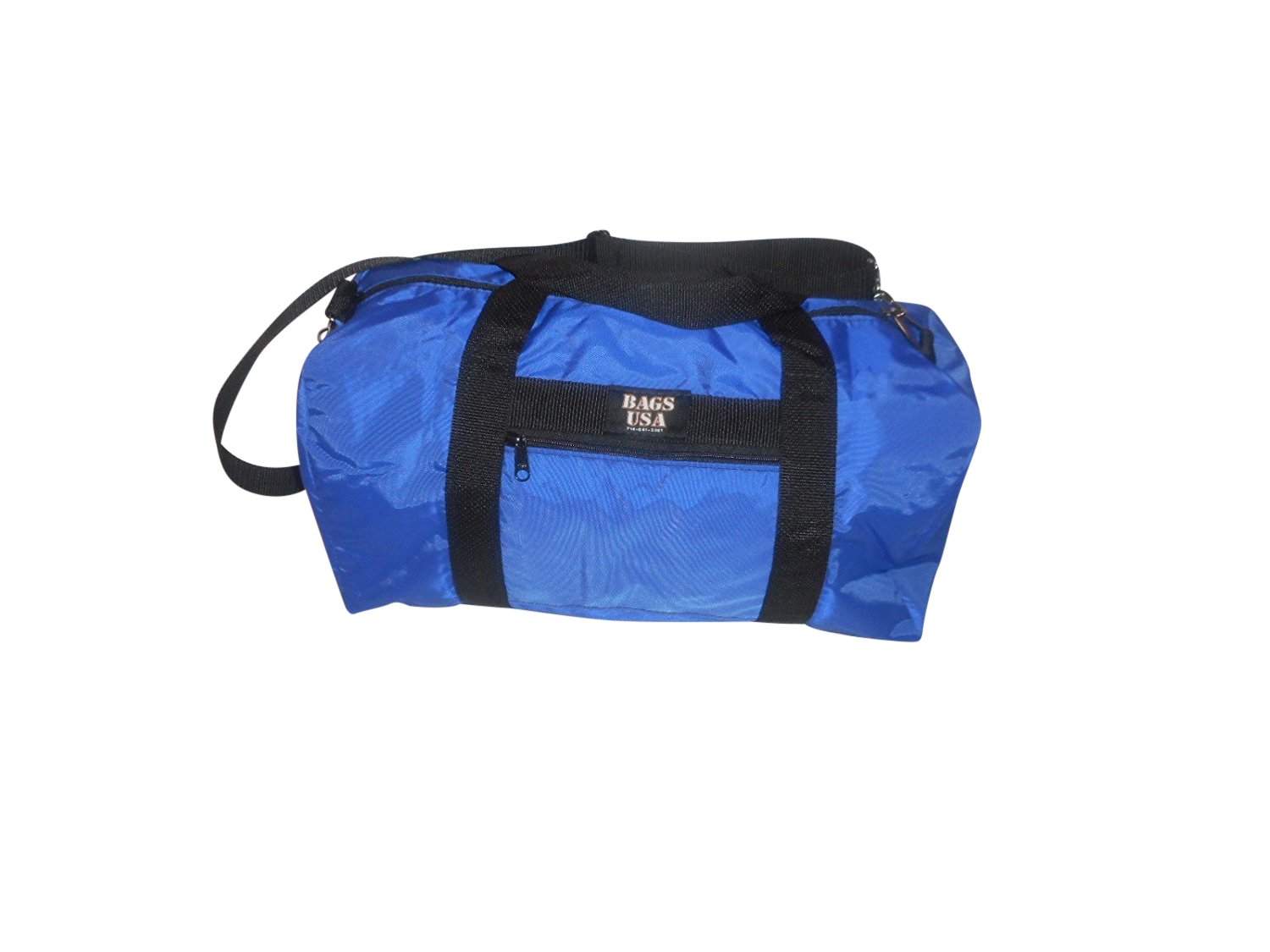 Premium Sport Gym Bag - Durable & Spacious for Beach, Camping, Overnight Trips - Made in USA (Navy Blue) - Perfect for Workouts, Travel & Outdoor Adventures