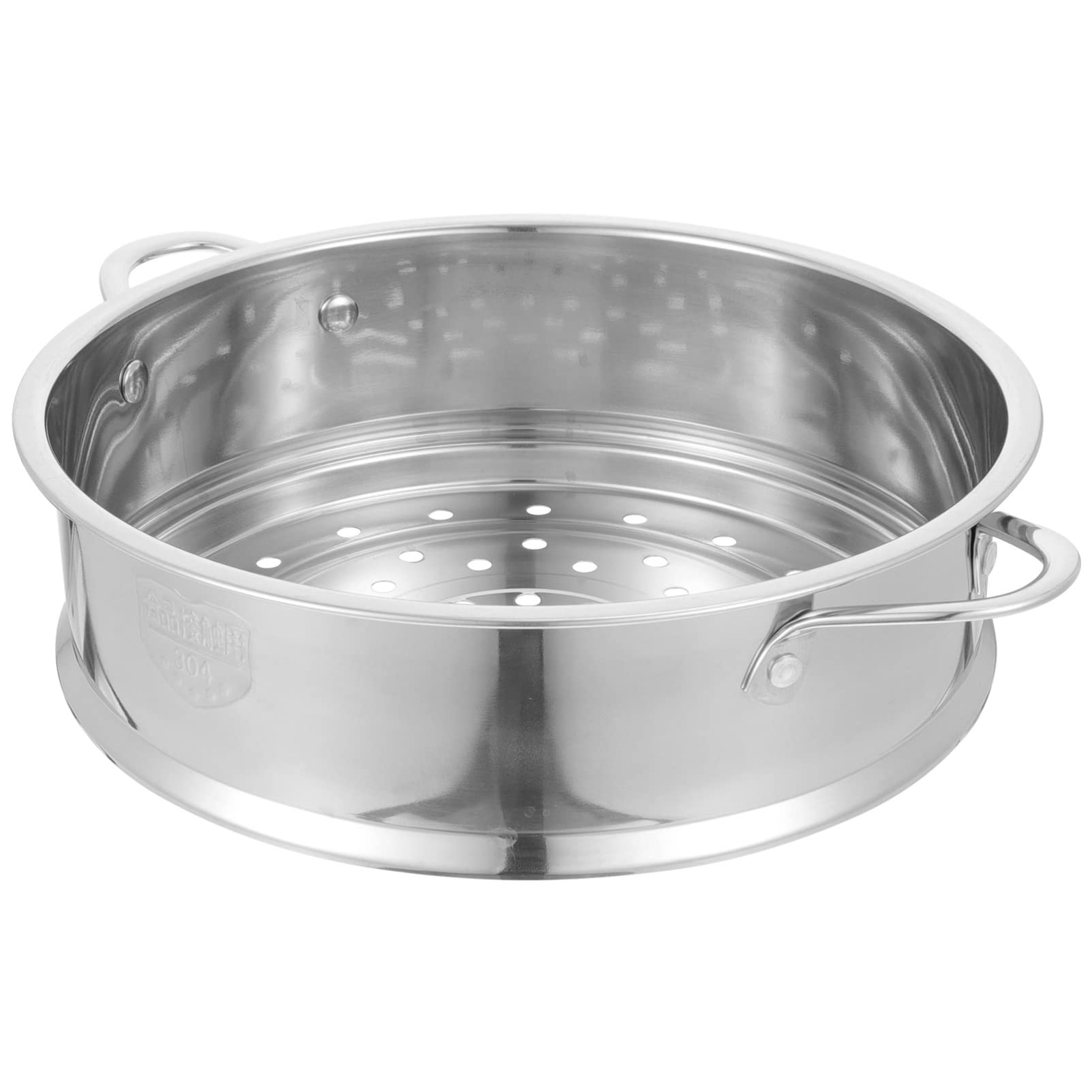 Premium Stainless Steel Steamer Basket for Cooking - Healthy Food Steamer Pot with Handle for Dumplings, Vegetables & Buns - Perfect for Asian Cuisine, Meal Prep & Healthy Eating