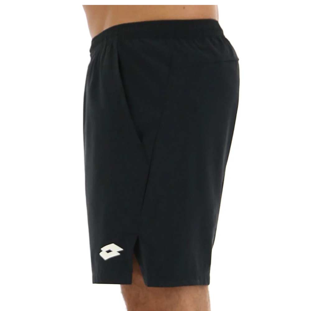 Lotto Men's Top II 7-Inch Running Shorts - Black - Comfortable Athletic Shorts for Gym, Workout & Casual Wear