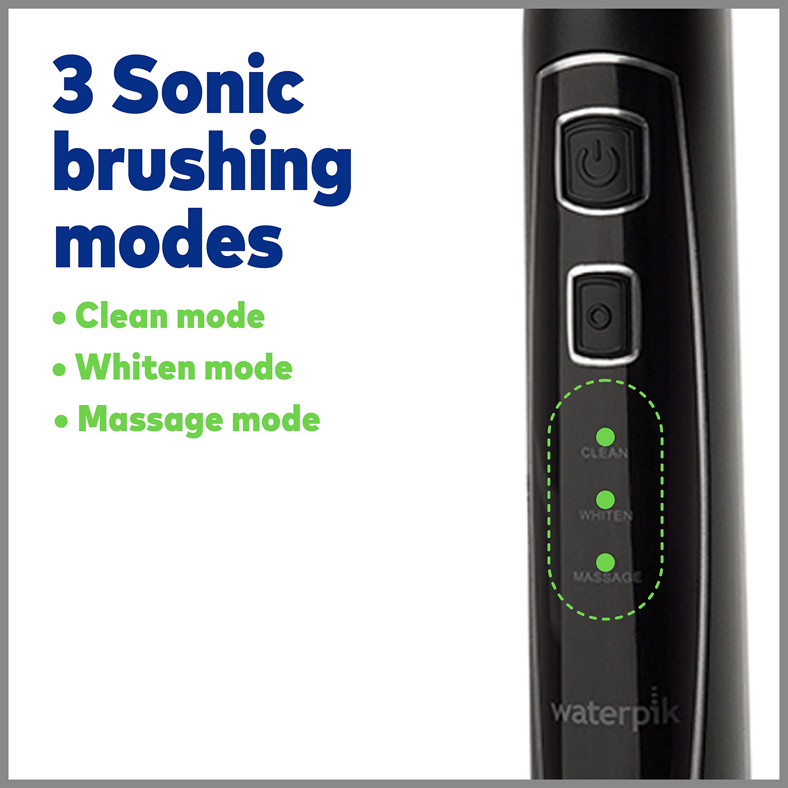 Waterpik Complete Care 5.0 Water Flosser and Sonic Electric Toothbrush Set - Professional Dental Care for Teeth Cleaning, Plaque Removal, and Gum Health (Black, WP-862) - Perfect for Home Oral Hygiene and Travel Use