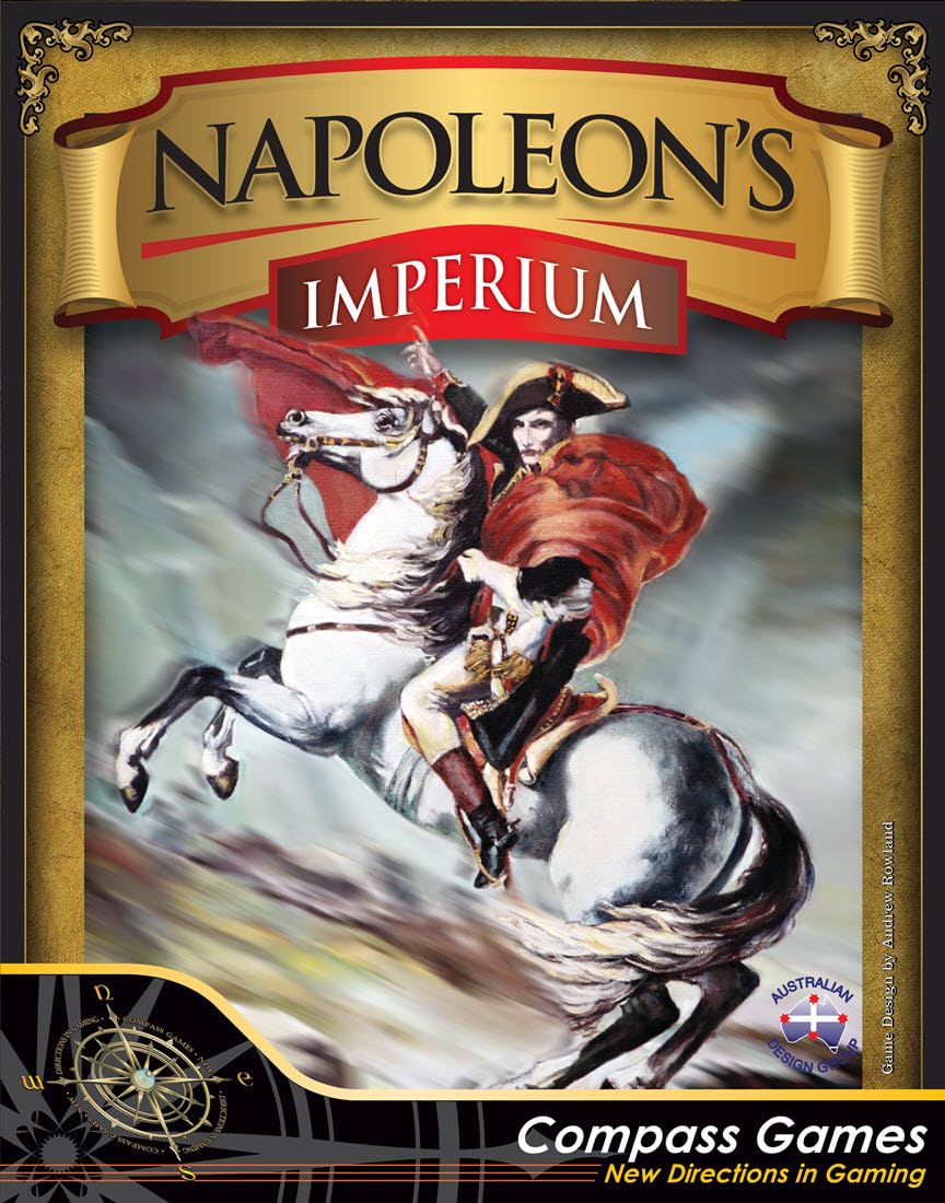 Napoleon's Imperium Board Game (1798-1815) - Strategic War Game for Adults | Historical Military Simulation | Perfect for Game Nights & History Enthusiasts