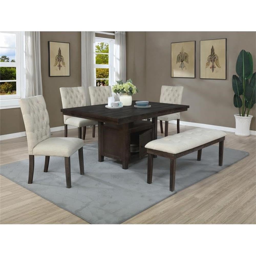 Best Quality Solid Wood Dining Bench for Kitchen & Dining Room – Comfortable & Durable for Family Gatherings