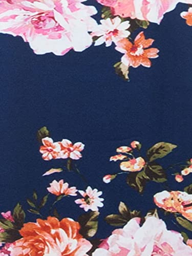 Navy Blue & Pink