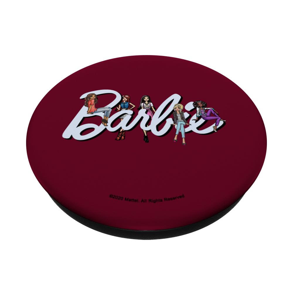 Barbie Girls PopSockets Standard PopGrip - Swappable Phone Grip & Stand for iPhone, Samsung & Smartphones - Perfect for Selfies, Gaming & Daily Use
