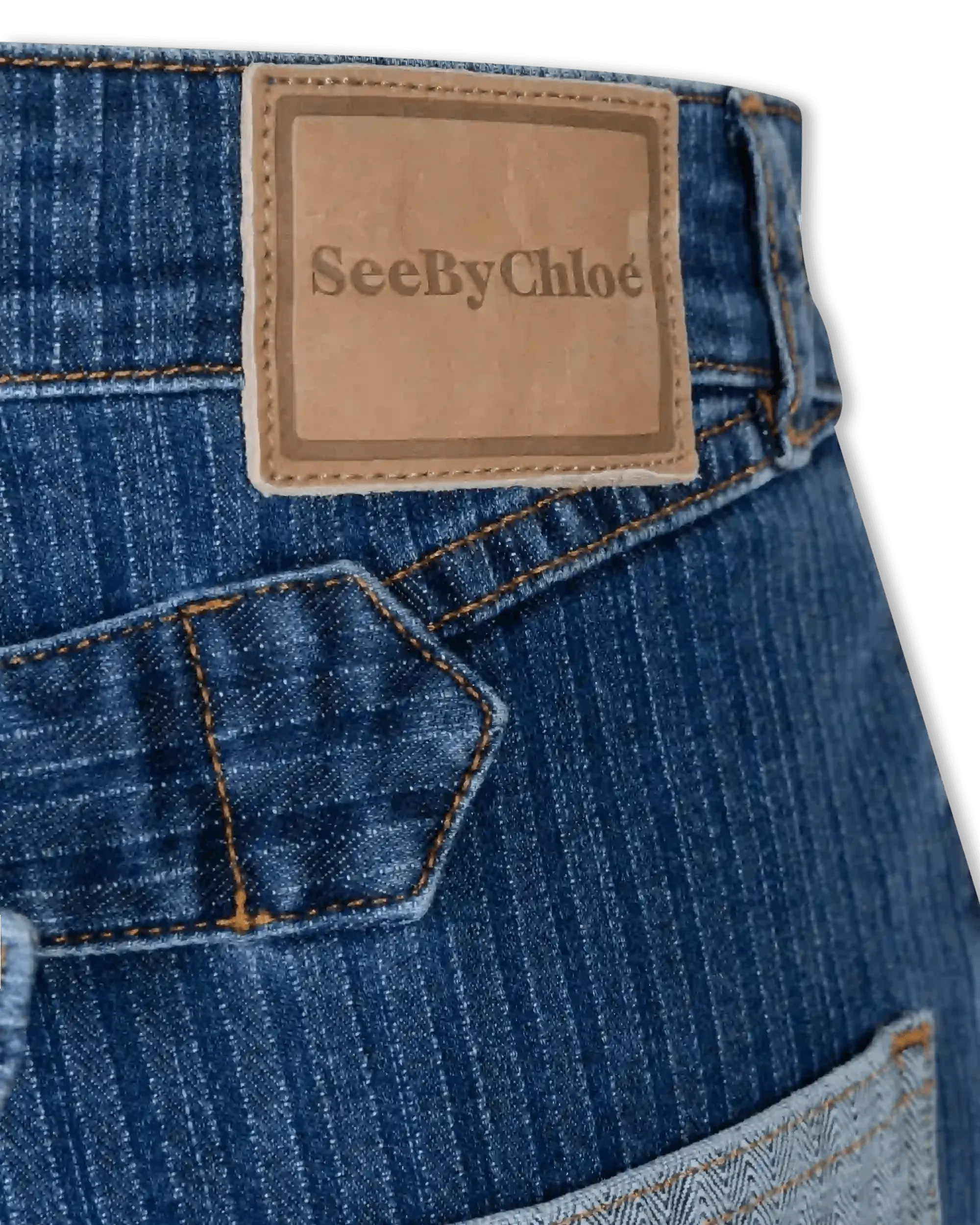 High Waisted Striped Straight Leg Jeans for Women - Stretchy Comfort Denim Pants - Casual & Office Wear - Trendy Fashion Jeans for Everyday Outfits