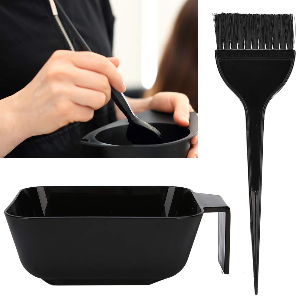 Professional Hair Coloring Brush & Mixing Bowl Set - Salon-Grade Hair Dyeing Comb & Bleaching Tools for Home & Salon Use - Perfect for DIY Hair Color, Highlights, and Salon Styling