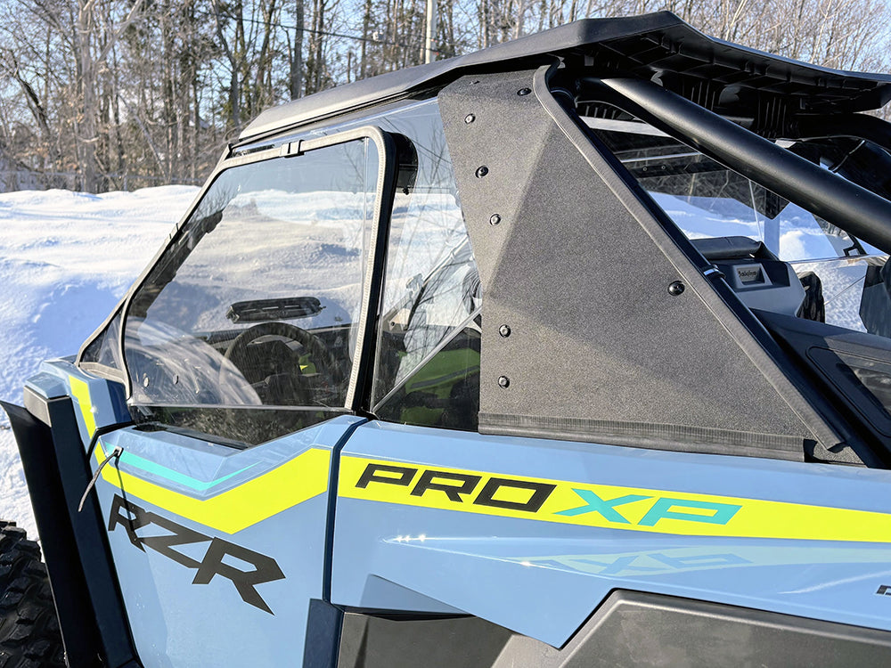 2025+ Polaris RZR Pro XP & Pro S Polycarbonate Upper Door Kit 252410 - Durable Off-Road Protection for UTV Adventures & Trail Riding