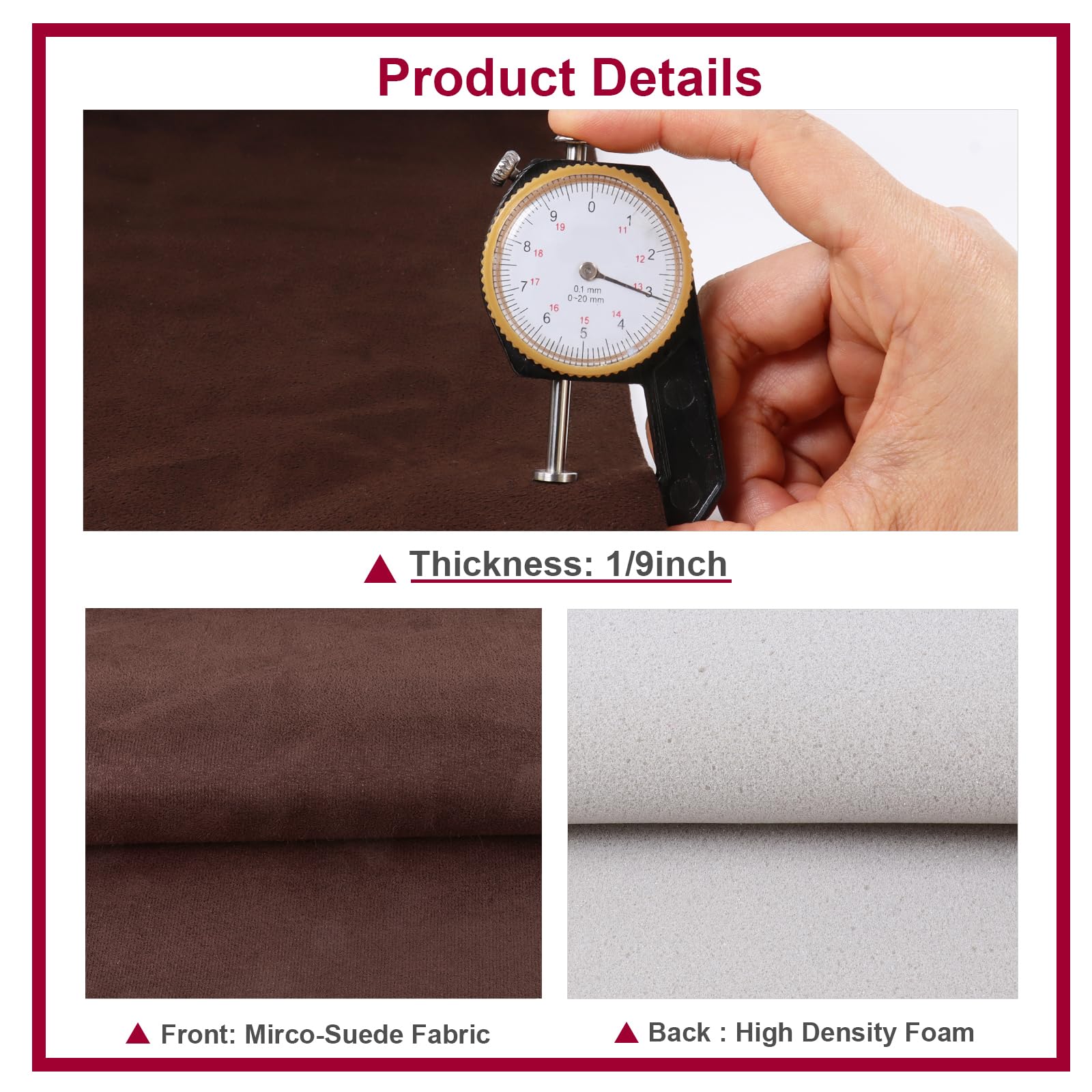 Premium Suede Headliner Fabric 60