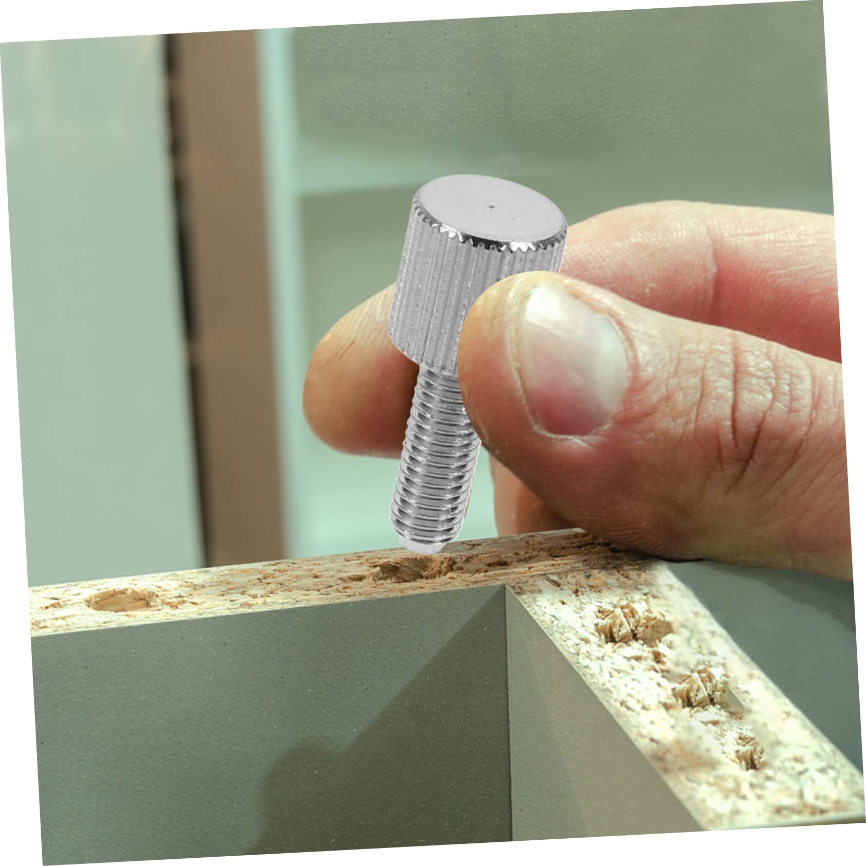 Gatuida 20pcs Iron Knurled Thumbscrews - Self-Tightening PC Case Screws for Computer Builds & Upgrades | Perfect for DIY PC Assembly, Case Modding & Hardware Maintenance