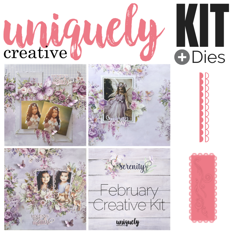 Serenity Creative Kit with Add-On Dies - Scrapbooking, Card Making & DIY Craft Projects for Paper Craft Enthusiasts
