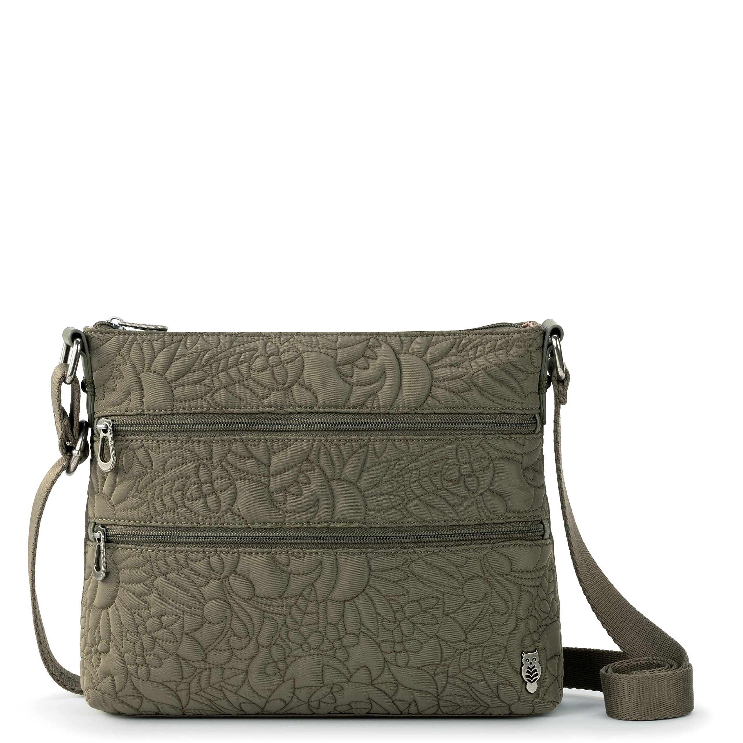 Eco-Friendly Sakroots Crossbody Bag for Women - Lightweight & Stylish Twill Shoulder Purse - Perfect for Travel, Shopping, and Everyday Use