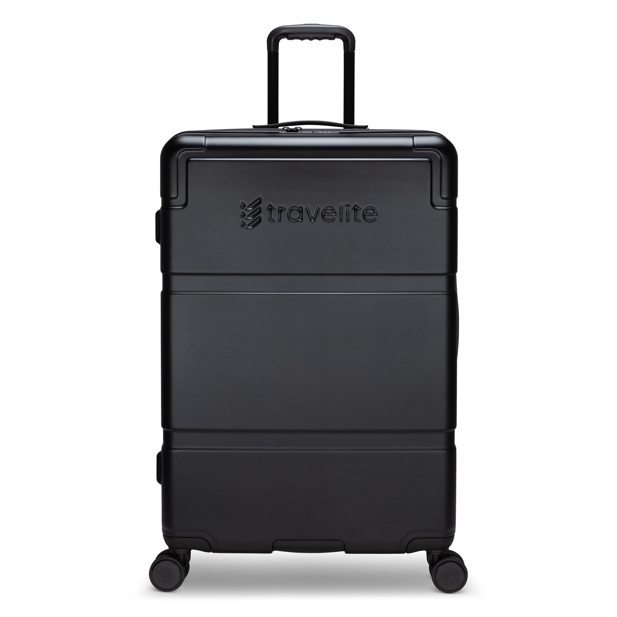 Travelite Expandable Polycarbonate Spinner Luggage - Large Lightweight Suitcase for Business Travel & Vacation | Durable & Stylish Carry-On