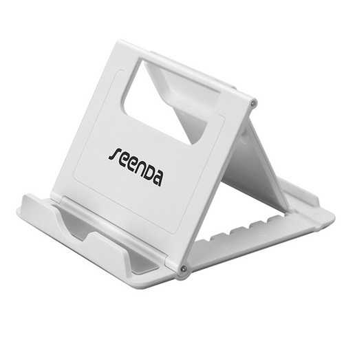 Non-Slip Plastic Stand with Base for Tablet & Smartphone - Perfect for Home, Office, and Travel Use