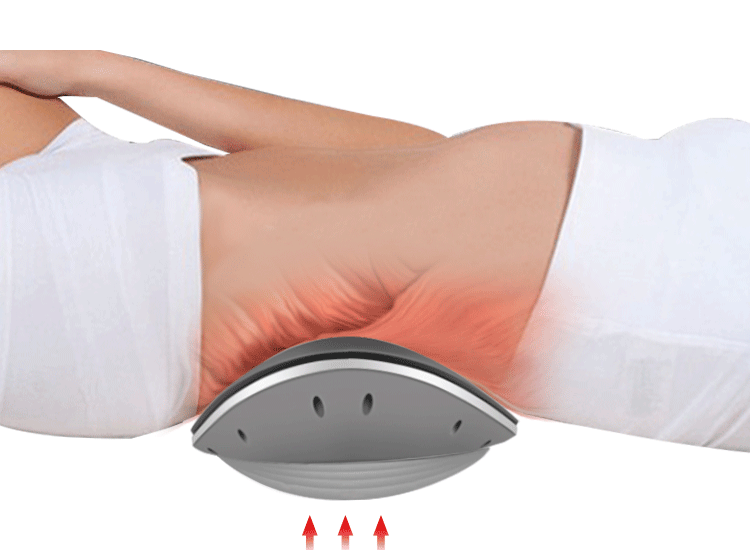 Siyaco Back Pain Relief Massager - Multifunctional Heating Lumbar Traction Device for Sciatica & Muscle Relaxation - Perfect for Office, Home & Car Use