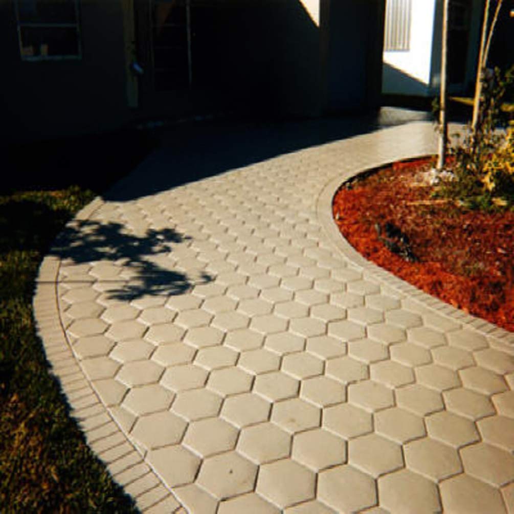 Happyyami Concrete Walkway Molds - Hexagon Stepping Stone & Brick Paver Molds for DIY Garden Path, Patio, and Driveway | Durable Cement Molding Forms for Outdoor Landscaping Projects