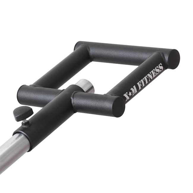 XM FITNESS Single 2 Viking Handle - Heavy Duty Exercise Equipment for Strength Training & CrossFit Workouts - Perfect for Home Gym & Commercial Fitness Centers