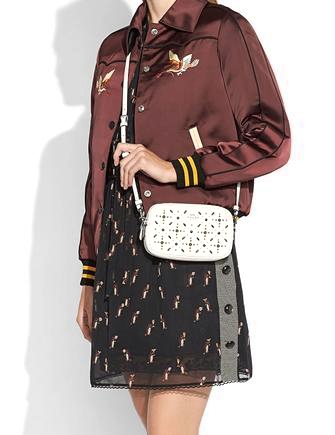 Coach Prairie Rivets Crossbody Clutch Bag for Women - Stylish Leather Shoulder Purse for Daily Use, Travel & Evening Events