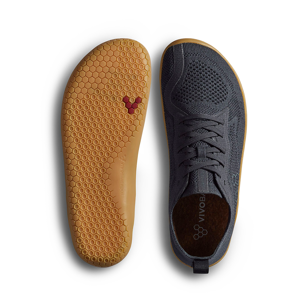 Vivobarefoot Primus Lite Knit Natural Women's Barefoot Shoes - Lightweight & Breathable for Running, Gym & Everyday Wear