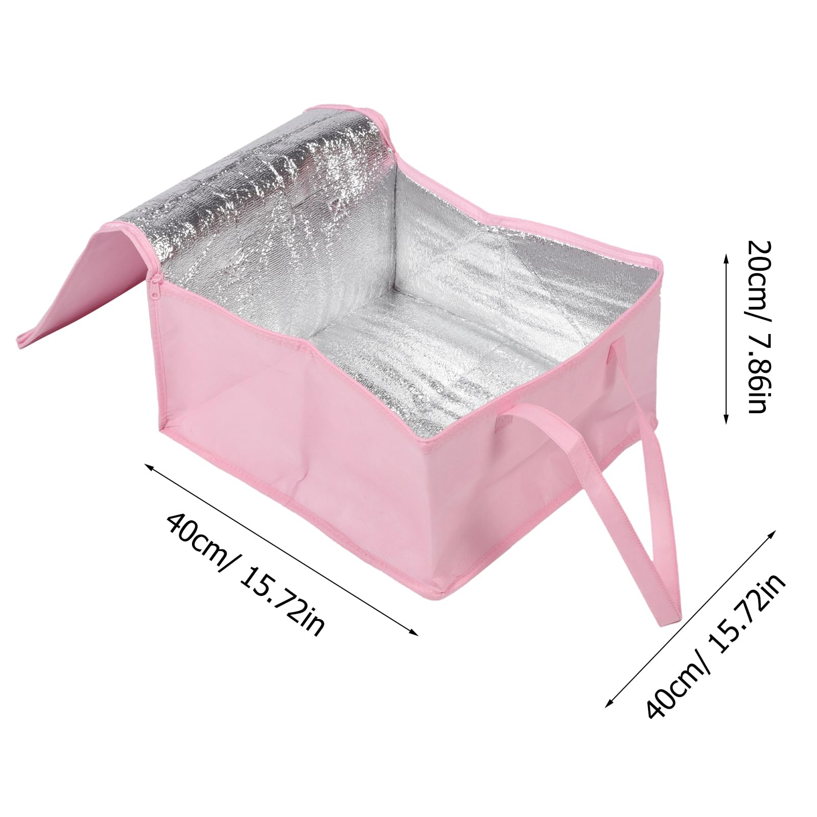 Insulated Reusable Grocery Bags - Heavy Duty Collapsible Cooler for Shopping & Picnics