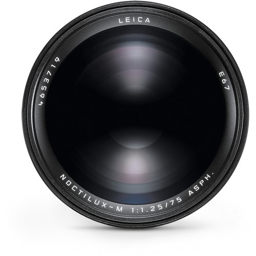 Leica NOCTILUX-M 75mm f/1.25 ASPH Lens for M-Mount Cameras - Perfect for Low Light Photography, Portraits & Professional Videography