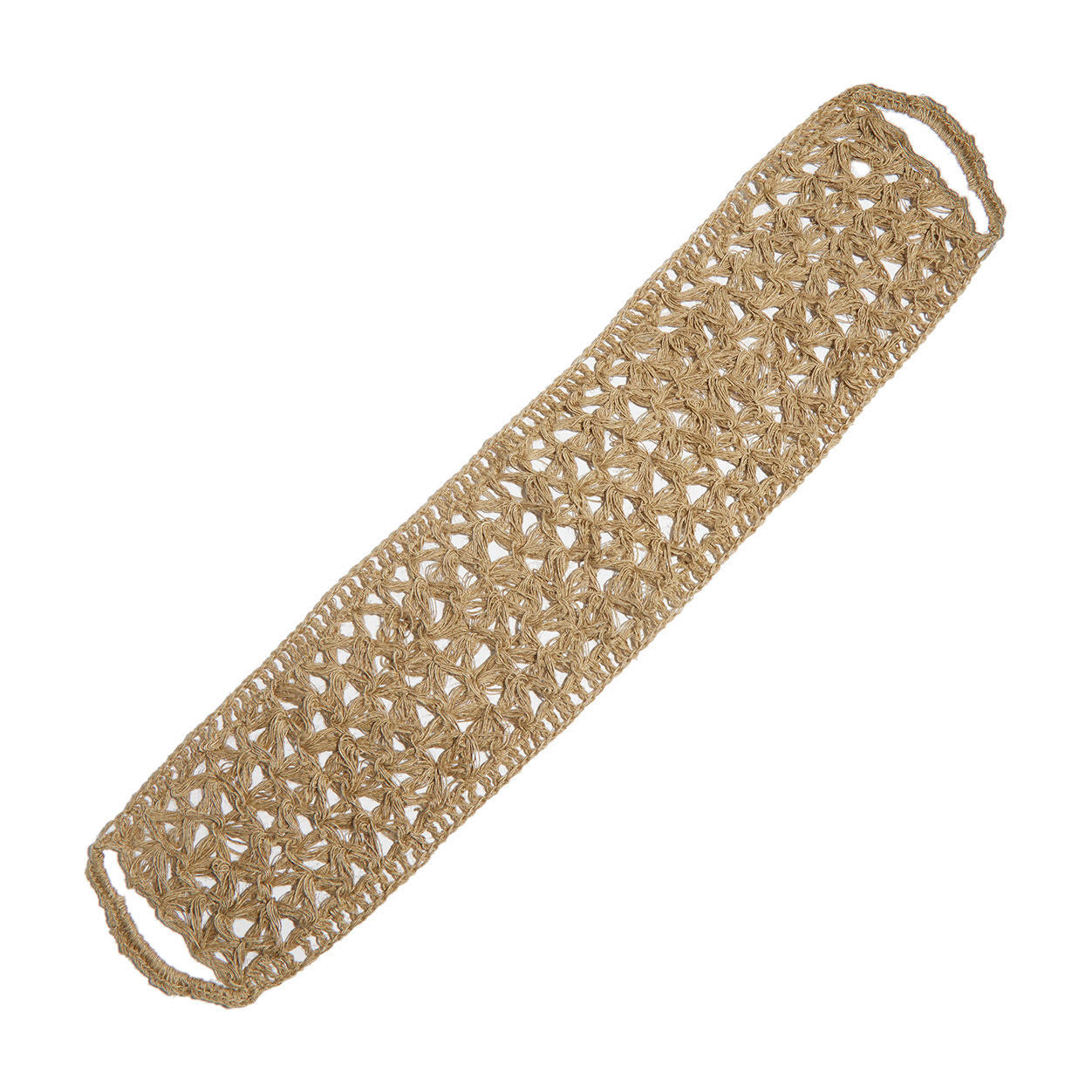 Organic Esker Linen Loofah Bath Sponge - Exfoliating & Eco-Friendly Shower Scrub for Soft Skin | Perfect for Spa, Bath & Body Care Routine