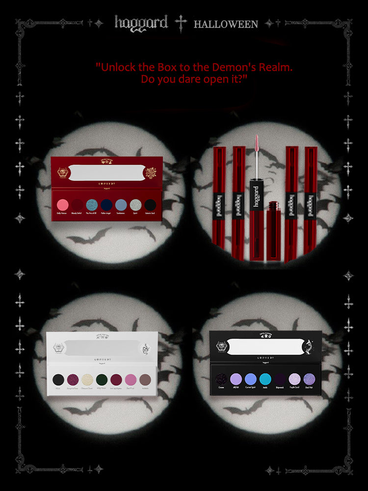 HAGGARD Devil's Delight Gothic Gift Box Set - Perfect for Halloween, Dark Aesthetic Decor & Unique Occasion Gifts