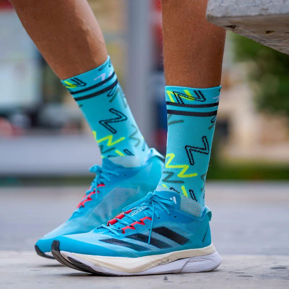 Breathable & Cushioned Sporcks BPM Running Socks for Men & Women - Perfect for Marathon, Jogging & Workout Performance