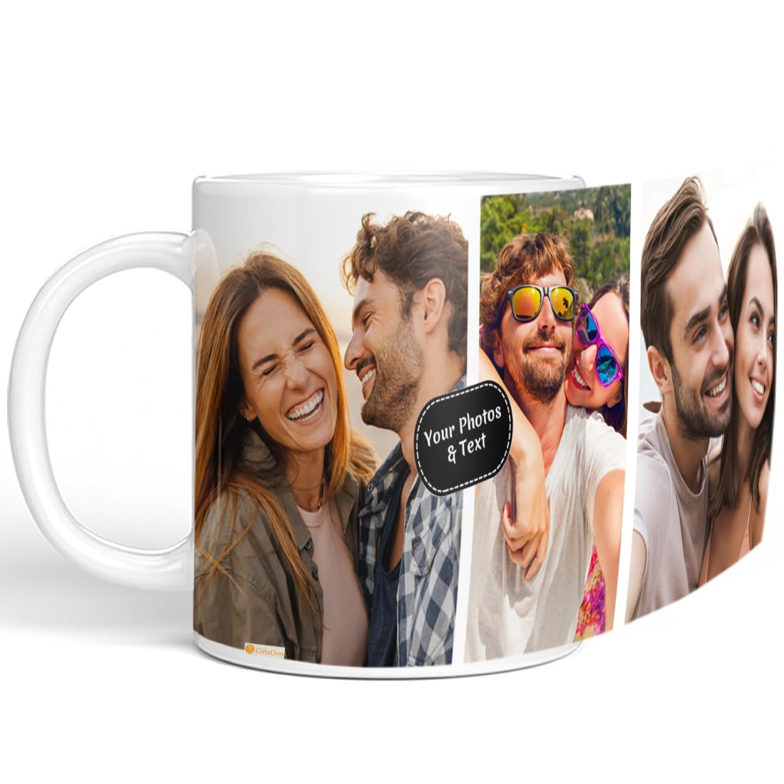 Personalized Ceramic Mug - Custom Photo, Text, Quotes & Name - 325ml Birthday Gift, Anniversary Present, Rakhi Gift for Rakshabandhan - Perfect for Coffee, Tea & Office Use