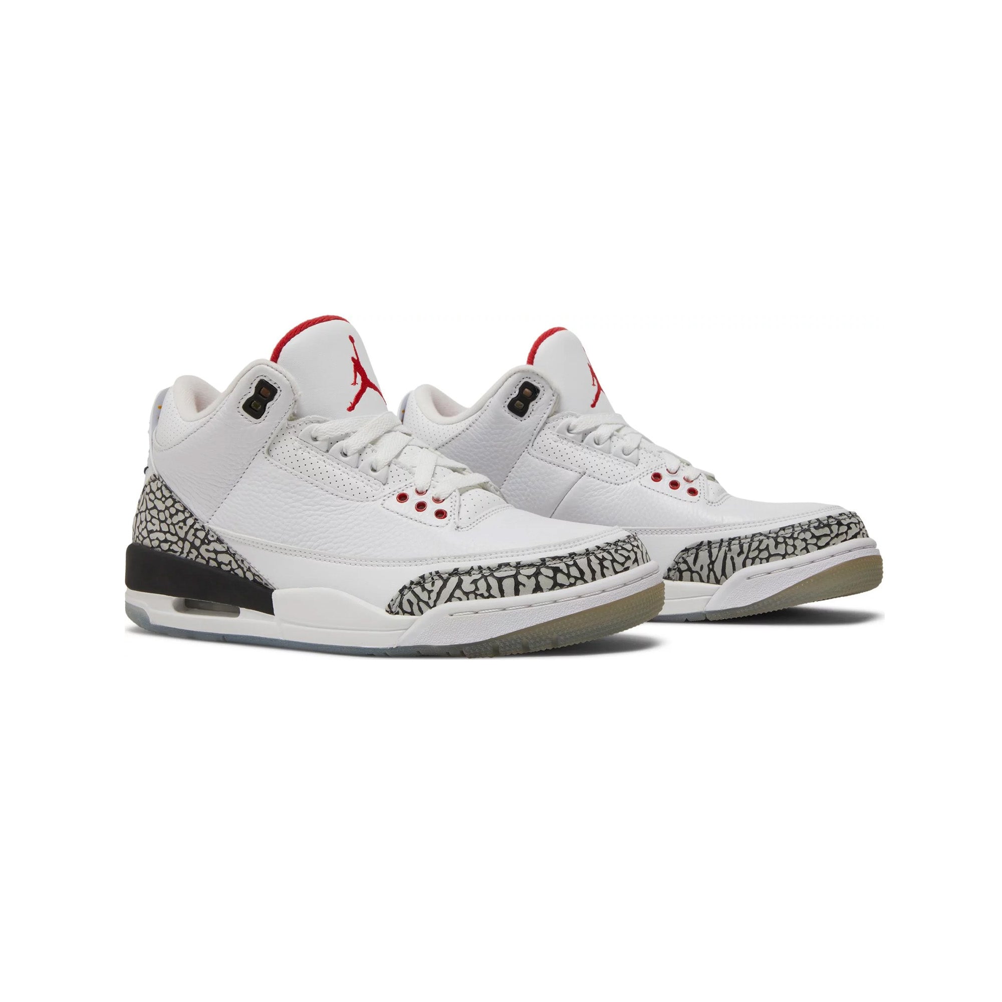Air Jordan 3 Retro White Cement 'Free Throw Line' (2018) - Authentic Nike Basketball Shoes for Men - Perfect for Streetwear, Sneaker Collection & Casual Wear