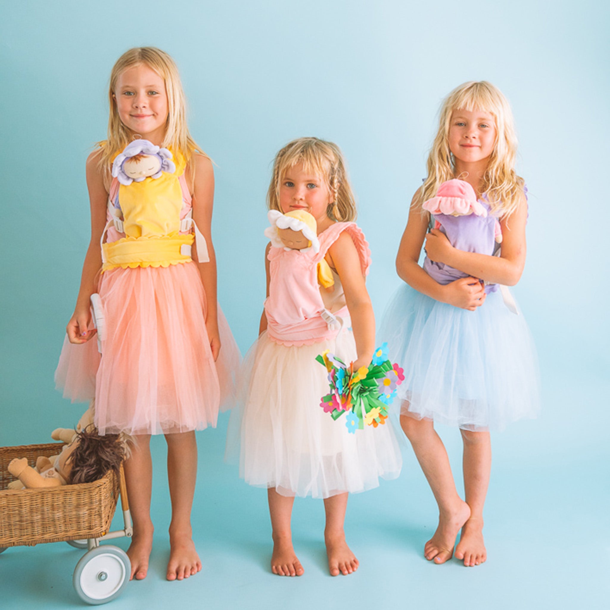 Petal Dozy Dinkums Pip Buttercup - Cute Floral Hair Clips for Girls, Women & Kids - Perfect for Parties, Weddings & Everyday Wear