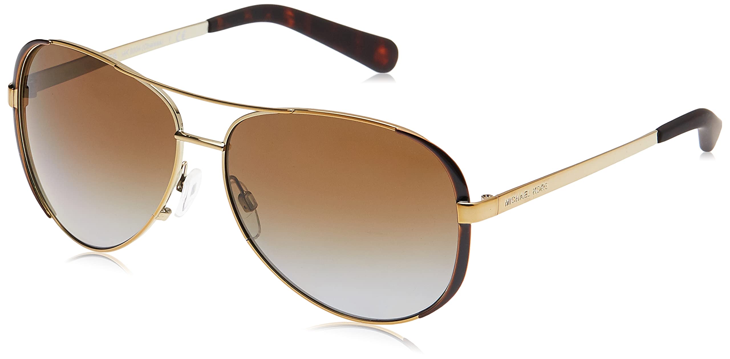 Michael Kors Women's Aviator Sunglasses - Classic Polarized UV Protection - Perfect for Driving, Travel & Outdoor Activities