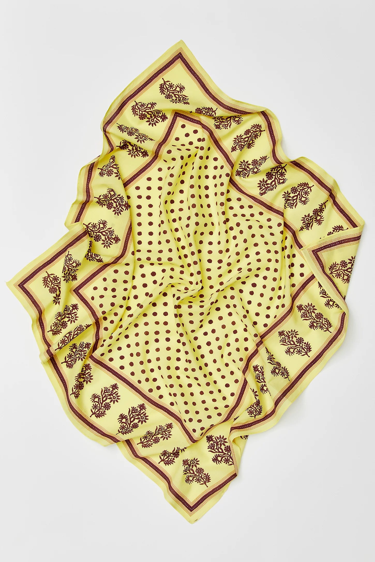 Marigold Bandana - Stylish & Breathable Cotton Scarf for Men & Women - Perfect for Outdoor Activities, Hiking, Cycling & Fashion Accessories
