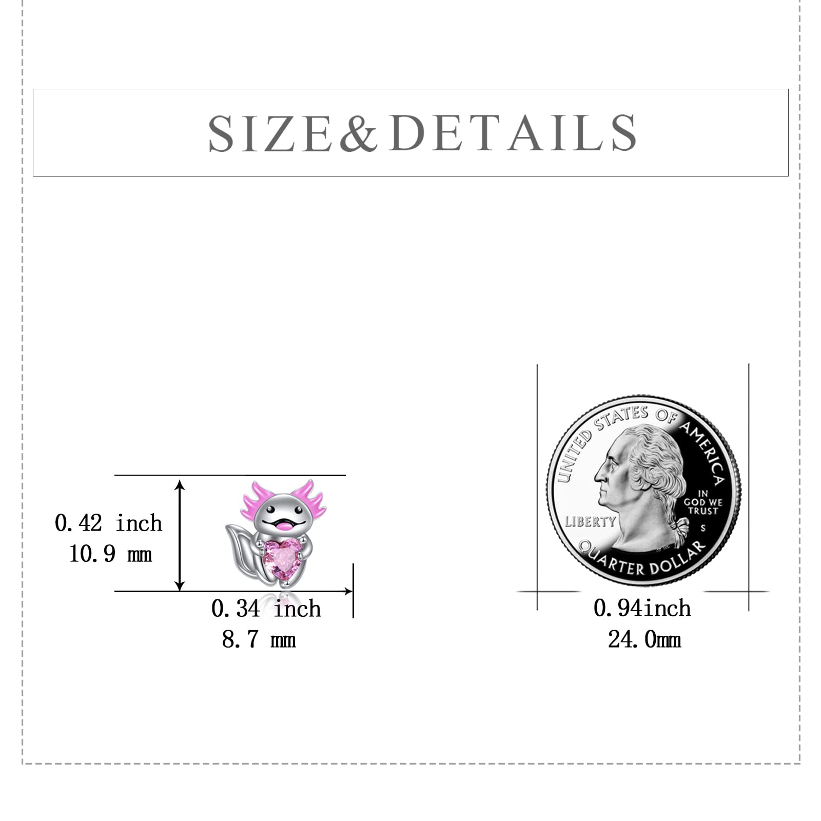 POPLYKE 925 Sterling Silver Animal Earrings for Women - Hypoallergenic Dainty Stud Earrings for Sensitive Ears | Cute Birthday Gifts for Her, Perfect for Casual Wear, Office & Date Night