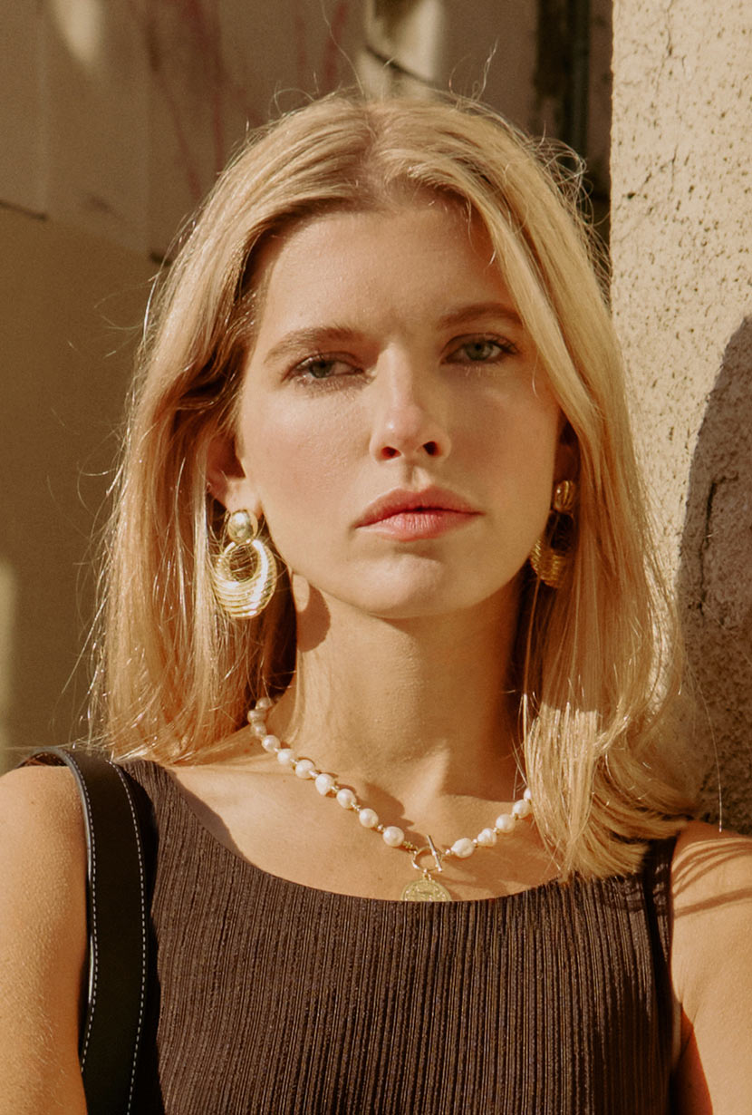Elegant Gold Moon Statement Drop Earrings for Women - Perfect for Evening Parties, Weddings & Special Occasions