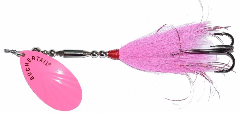 Buchertail Tin Buck Bucktail - Premium Fishing Lure for Bass, Trout & Walleye | Perfect for Freshwater & Saltwater Angling