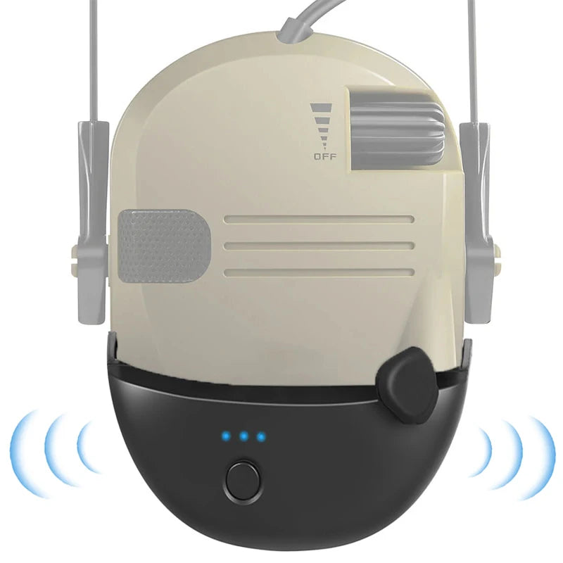 Wireless Bluetooth Adapter for Walker's Shooting Earmuffs - Hands-Free Audio for Hunting, Shooting Range & Outdoor Activities