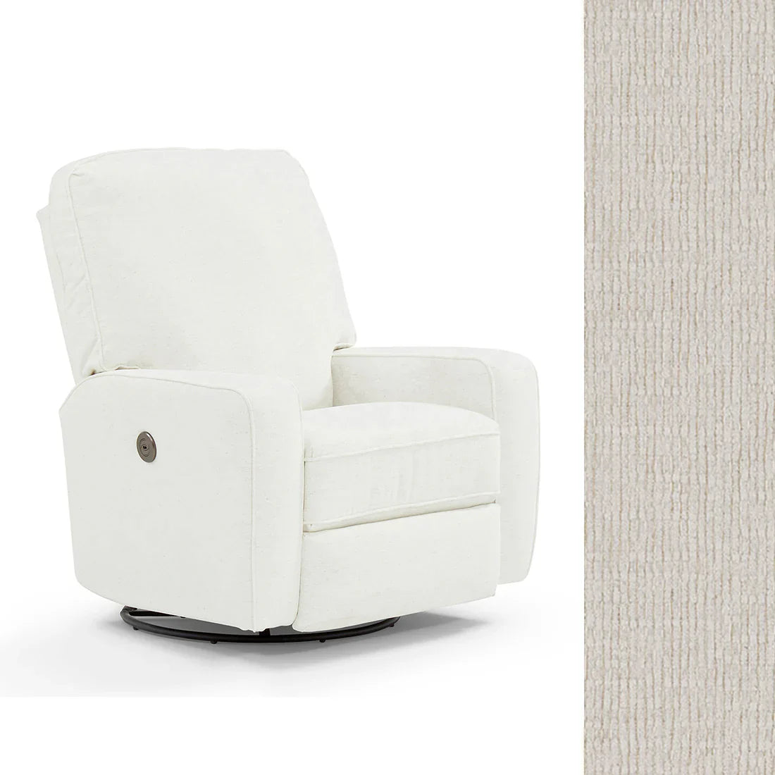 Best Bilana Power Swivel Glider Recliner Chair - Electric Lift Massage Living Room Chair with USB Ports, Perfect for Elderly, Nursing Homes & Home Theater Relaxation
