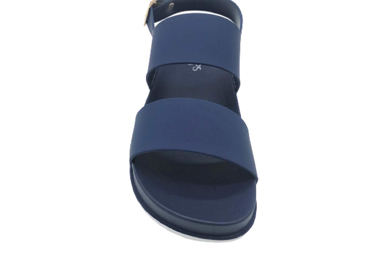 J-Slips Women's Elegant Adjustable Buckle Sandals - Comfortable Summer Casual Shoes for Beach, Vacation & Daily Wear | Sandalias
