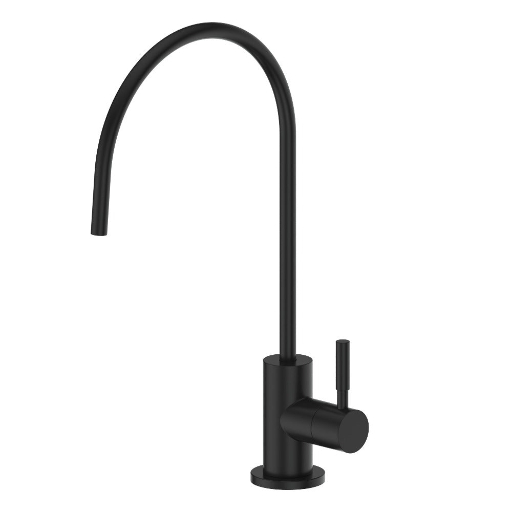 ZLINE Matte Black Single Handle Drink Faucet - Premium Stainless Steel Bar Sink Faucet for Kitchen, Bar & Outdoor Use (FBV MB)