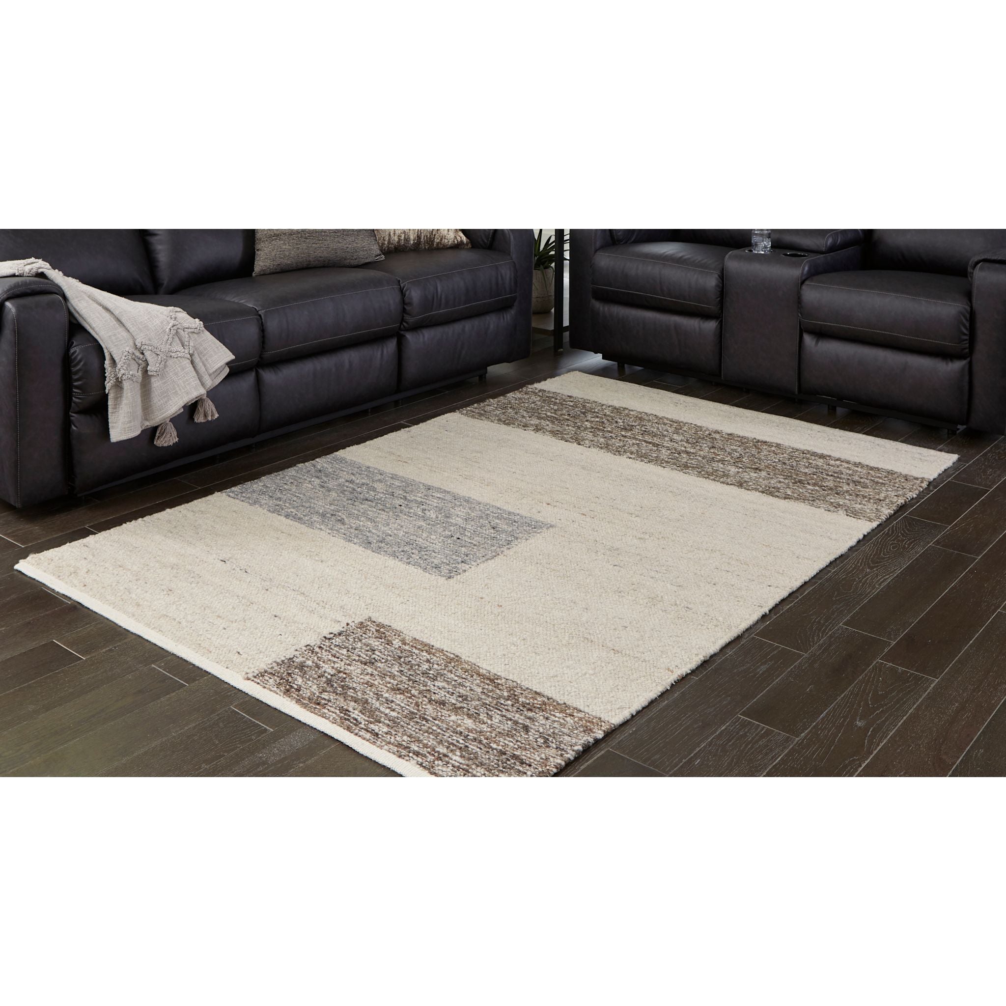 Barus 5x7 Area Rug - Soft Modern Non-Slip Living Room Rug for Home Decor, Bedroom, Office | Easy to Clean & Durable Floor Carpet